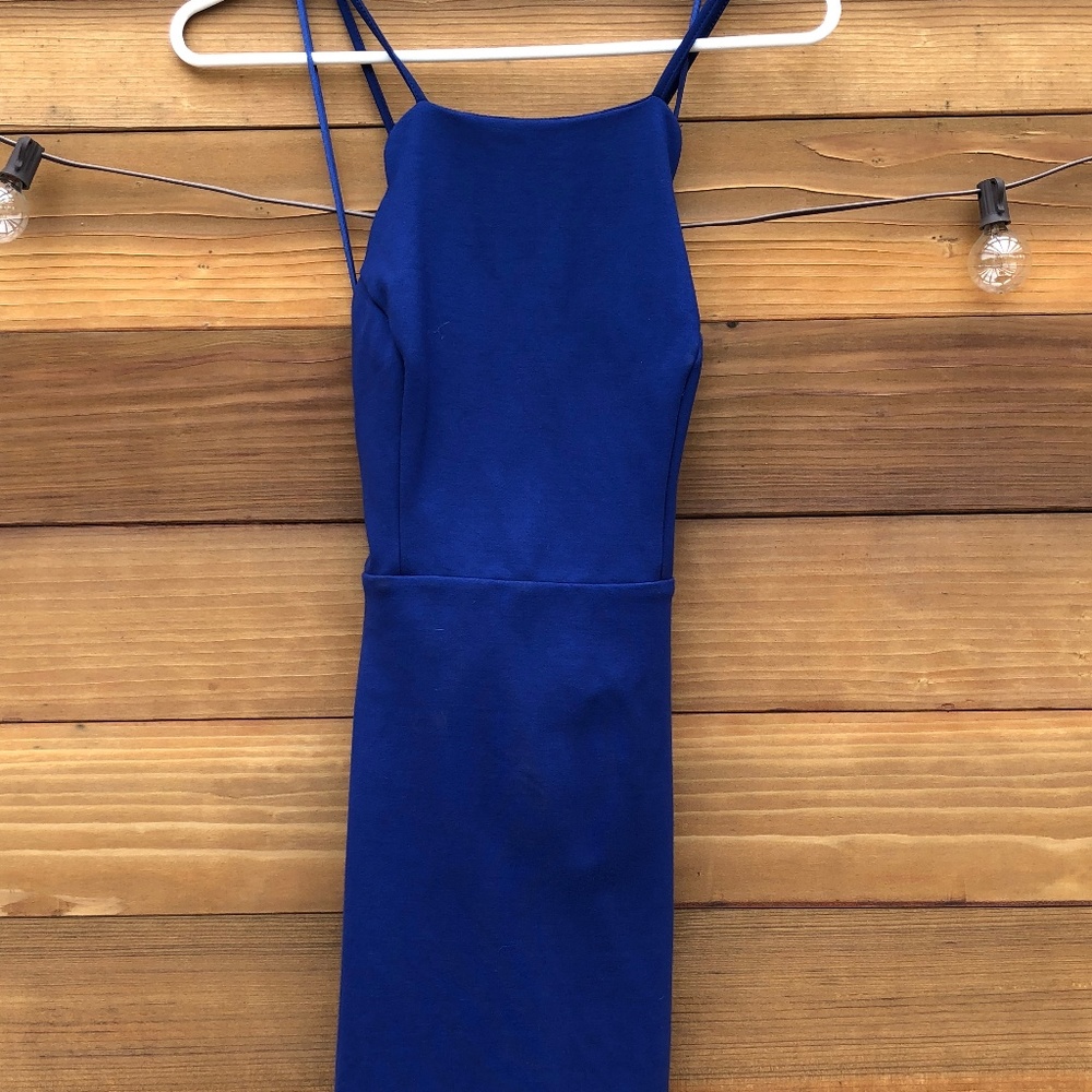 Lulu's Royal Blue Cocktail Dress